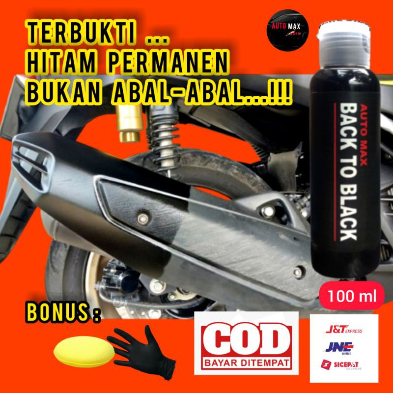 Jual Penghitam Body Motor Penghitam Dashboard Back To Black Kit Bodi Aero Black Black Board