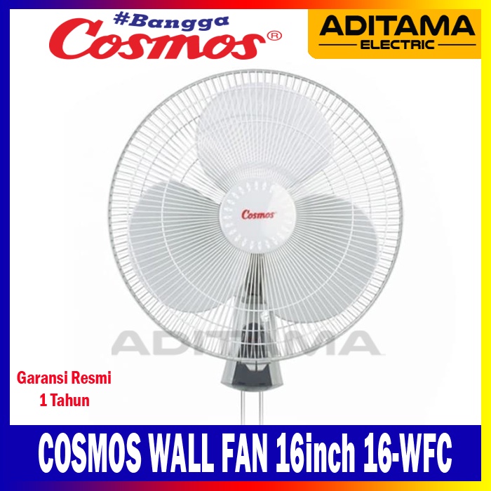 Jual COSMOS WALL FAN 16inch 16-WFC/ KIPAS ANGIN DINDING COSMOS 16inch ...