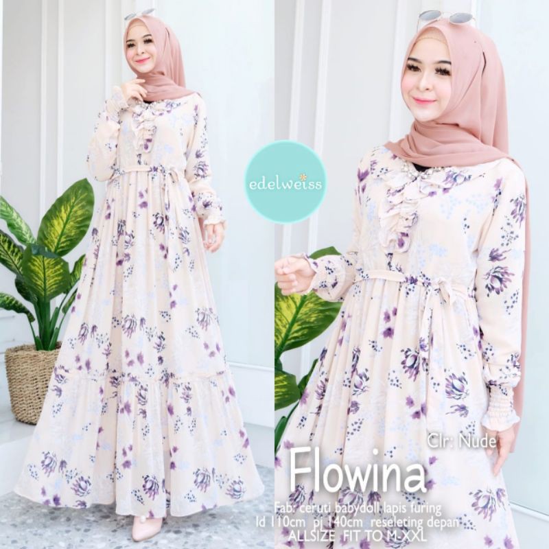 Jual FLOWINA MAXY by Edelweiss | Shopee Indonesia
