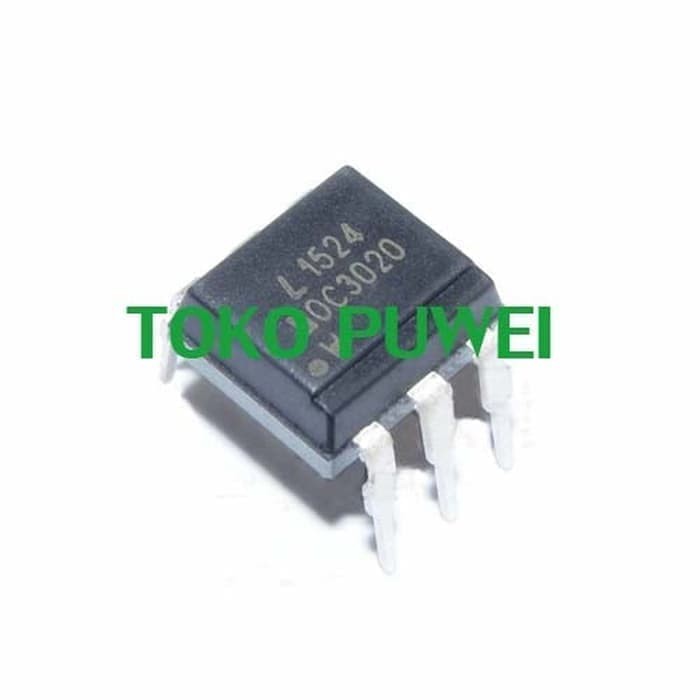 Jual Moc3020 Moc 3020 Triac Output Optocoupler Dip 6 Pins Bi65 Tkpw2408