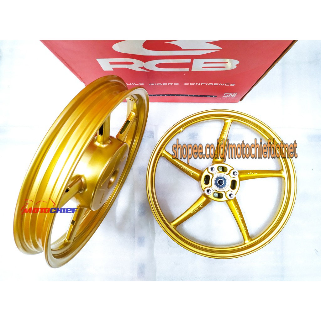 Jual Velg Racingboy RCB Vario Beat Scoopy SP 522 Gold 100% Original ...