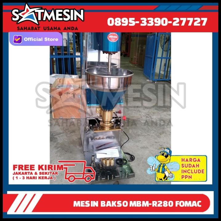 Jual Meat Ball Maker Fomac Mbm R280 Mesin Cetak Bakso Pencetak Baso