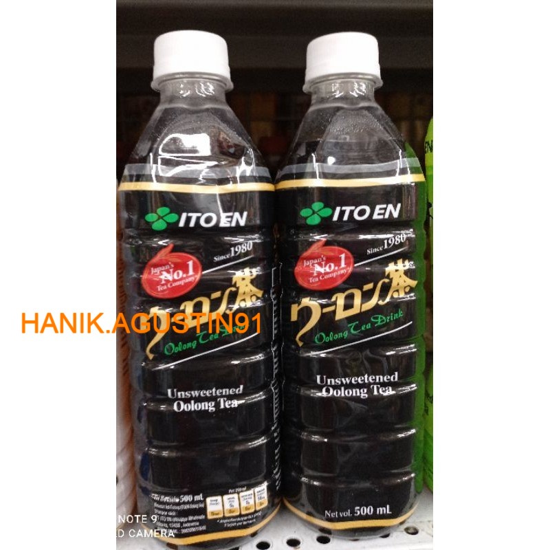 Jual ITO EN Oolong Tea Unsweetened Teh Oolong Jepang 500ml No Sugar