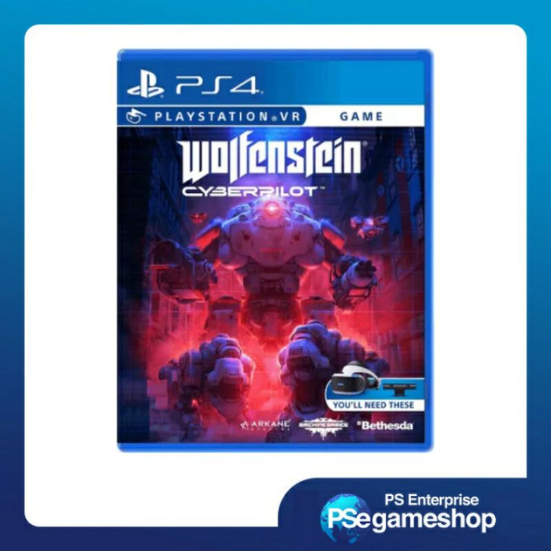 Wolfenstein Cyberpilot - Jeu PSVR (PlayStation 4) - Très Bon état - Valeur Incroyable