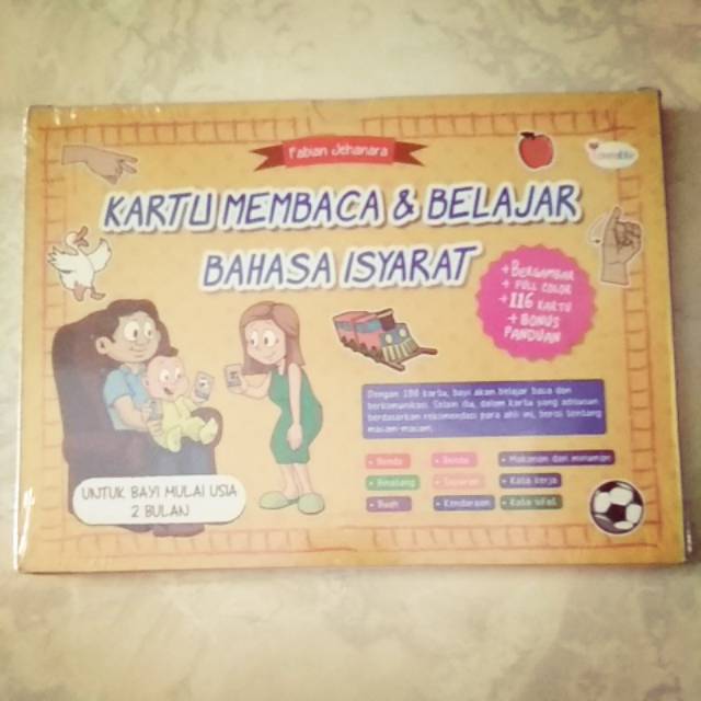 Jual Kartu Membaca & Belajar Bahasa Isyarat | Shopee Indonesia