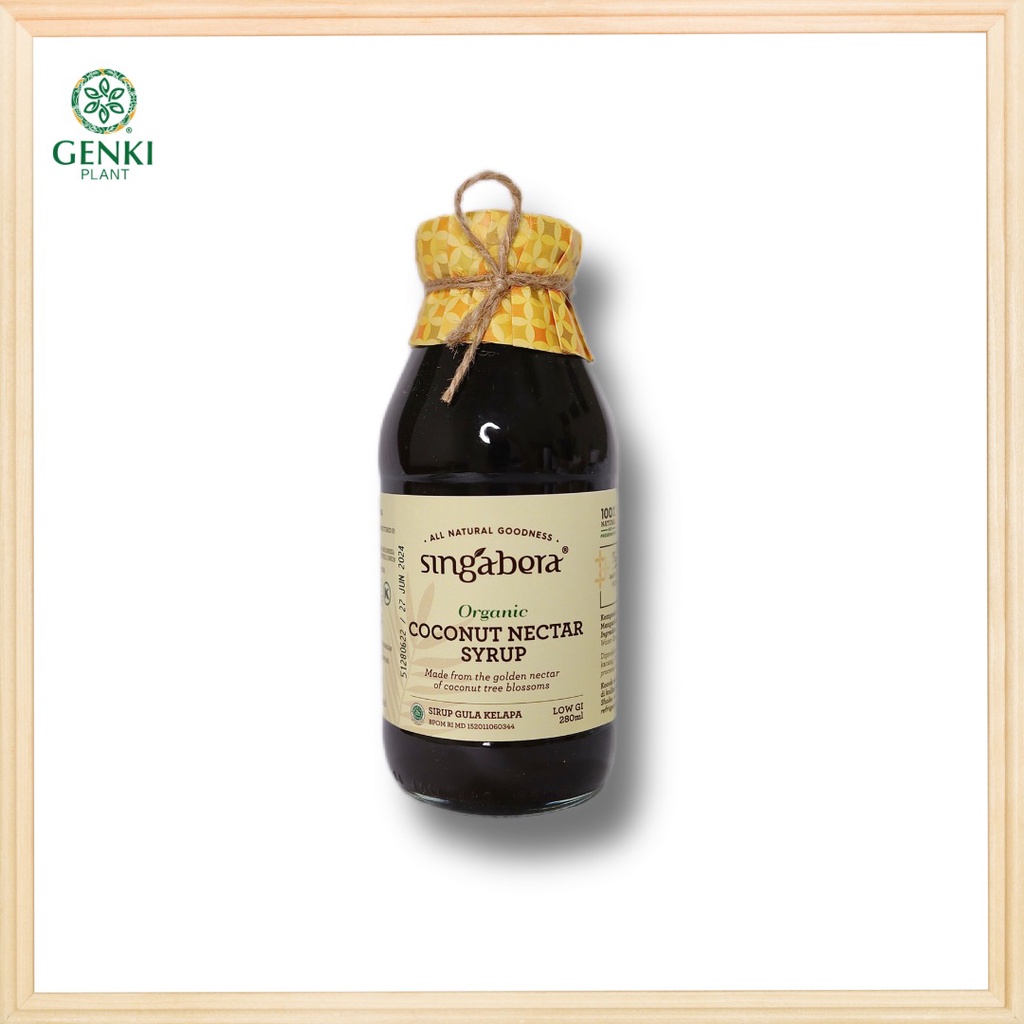 Jual Singabera Organic Coconut Nectar Syrup (Sirup Gula Kelapa) - 280 ...
