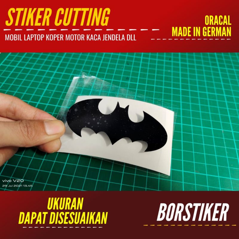 Jual STIKER BATMAN 6 | STICKER CUTTING BAHAN ORACAL CUSTOM LOGO ...