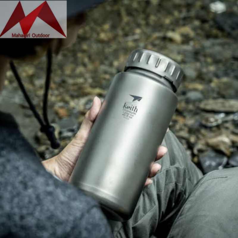 Jual Keith titanium Ti3035 botol minum 900ml bottle fitness gym camping ...