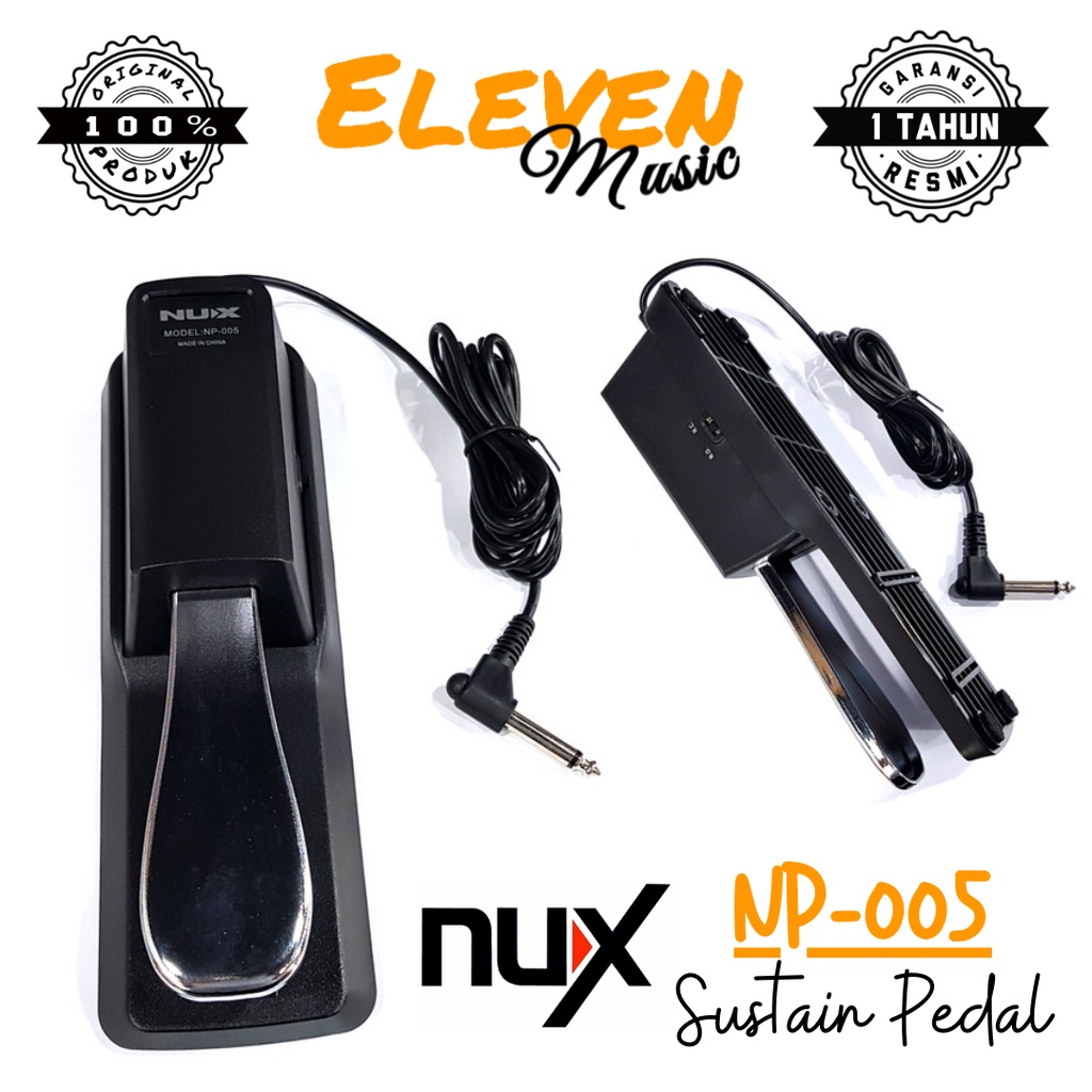 Jual nux np005 pedal sustain keyboard pedal piano Shopee Indonesia