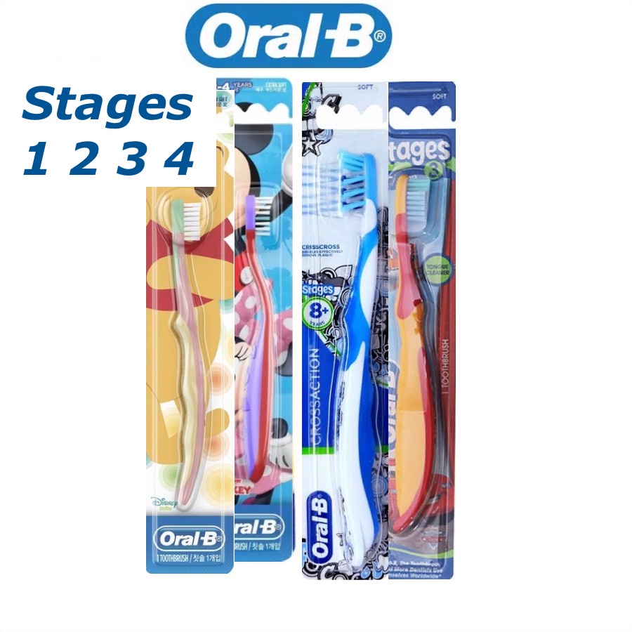 Jual Oral-B Kids Toothbrush Sikat Gigi Anak Stage Stages 1 2 3 4 ...