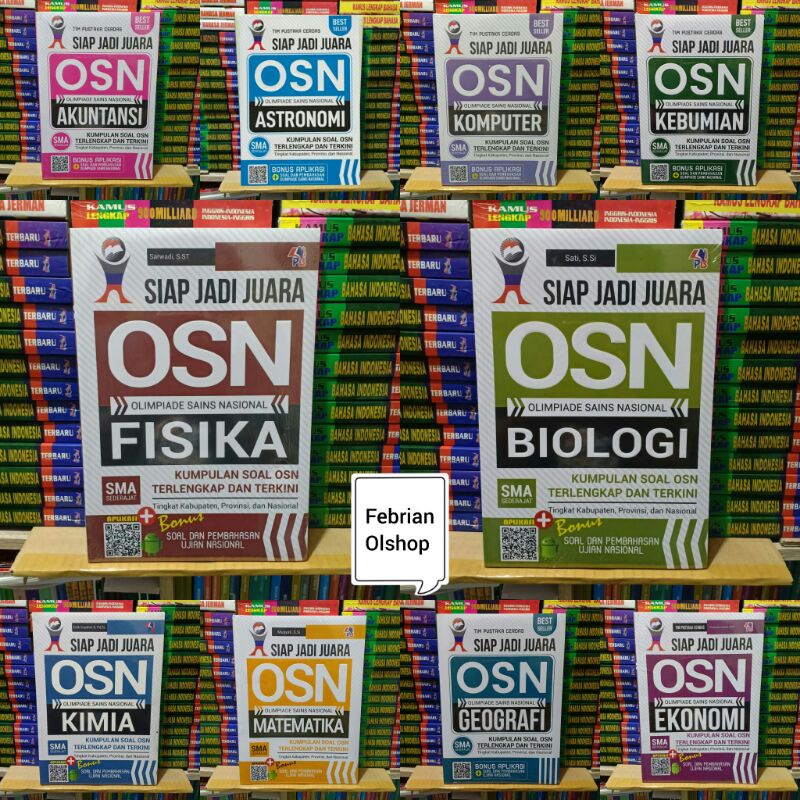 Jual BUKU SIAP JADI JUARA OSN OLIMPIADE SAINS NASIONAL SMA/MA ...