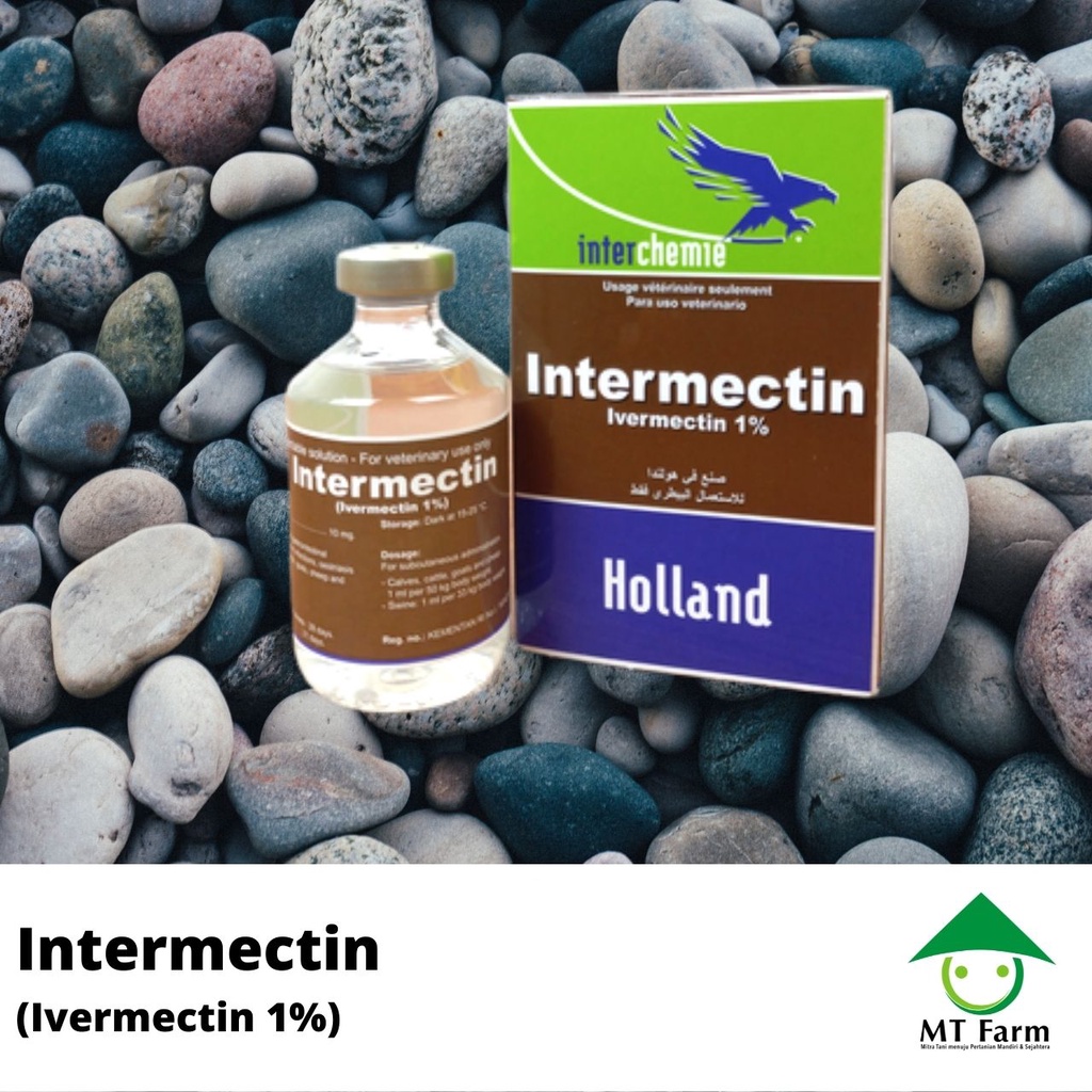 Jual Obat Kutu Obat Scabies Obat Skabies Hewan INTERMECTIN 50 ml ...