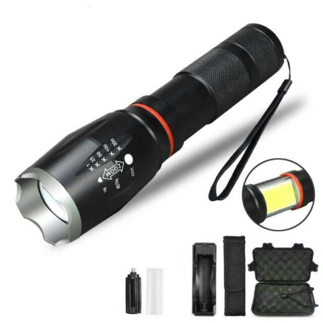 Jual Senter LED Torch 8000 Lumens | Shopee Indonesia