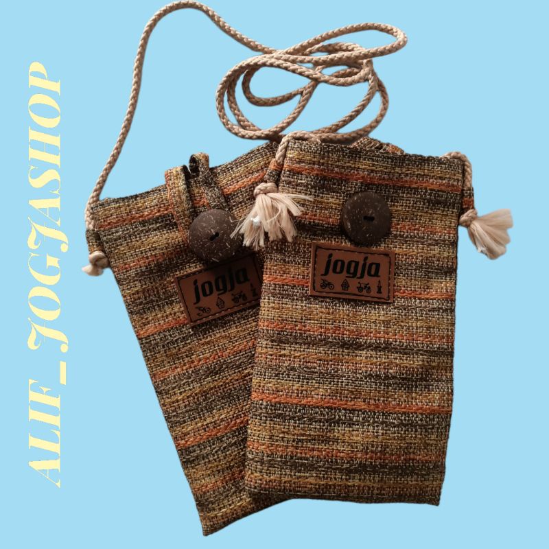Jual TAS SELEMPANG WANITA TAS HP SELEMPANG GONI TAS SELEMPANG JOGJA