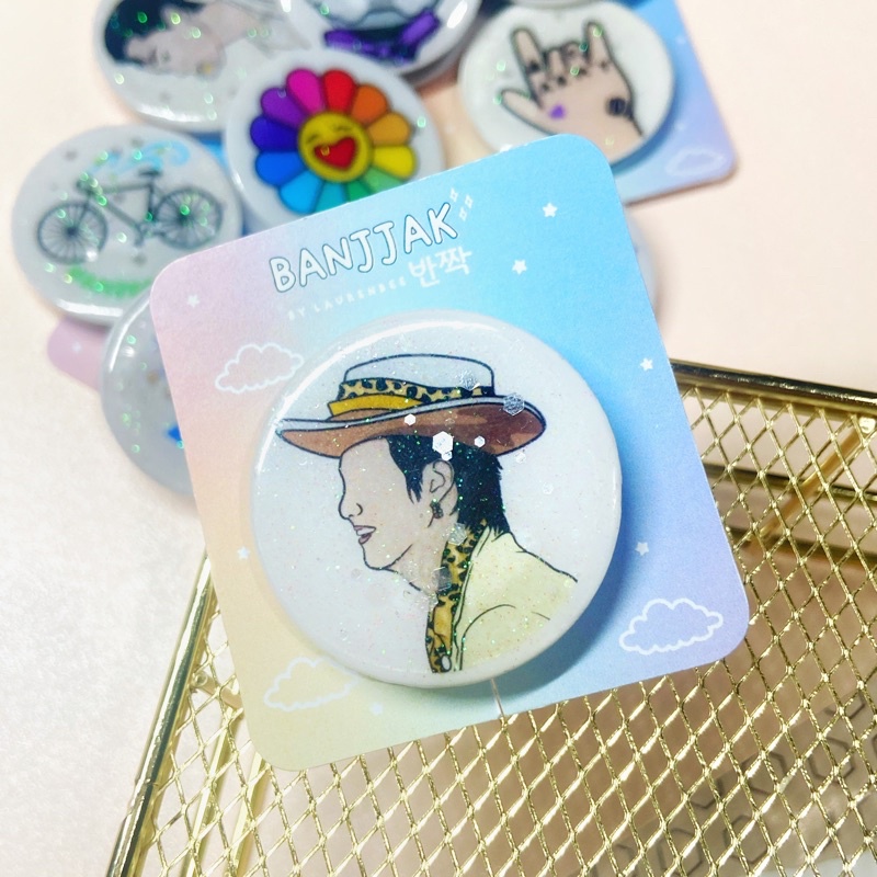 Jual Popsocket Griptok BTS members icons Army RM Jin Suga J-Hope Jimin ...