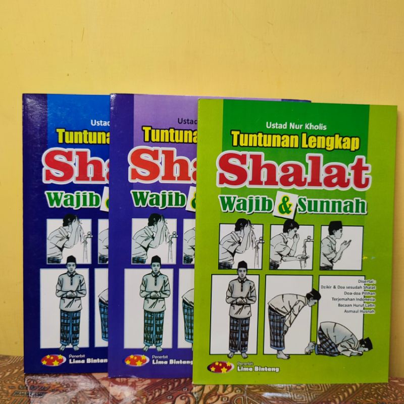 Jual Tuntunan Shalat Wajib Dan Sunnah Lengkap Ukuran A5 | Shopee Indonesia