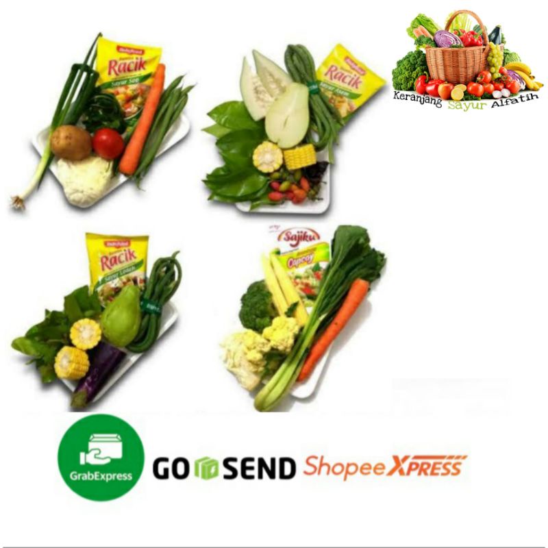 Jual Paket Sayur Sayur Sop Sayur Asem Sayur Lodeh Capcay