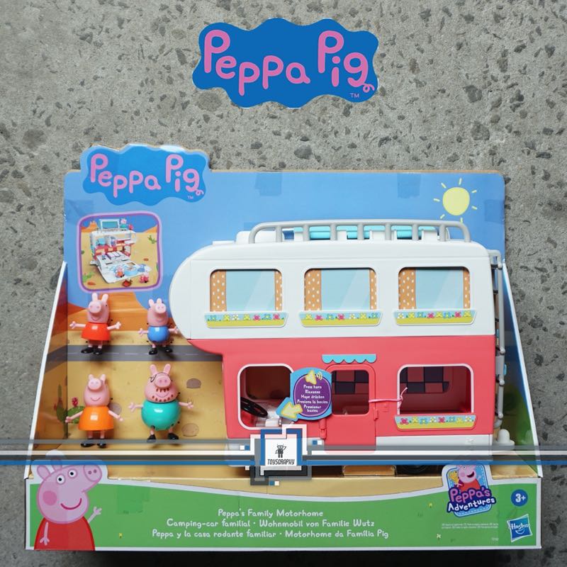 Jual Peppa Pig Peppas Adventures Peppa Family Motorhome RV | Shopee ...