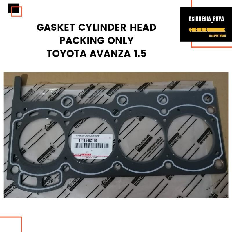 Jual Gasket Cylinder Head / Packing Only Toyota Avanza 1500CC / Avanza ...
