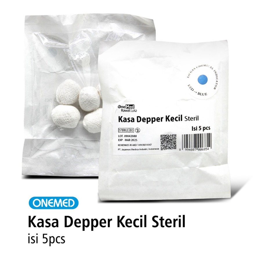 Jual Kasa Depper Steril OneMed isi 5 pcs | Shopee Indonesia