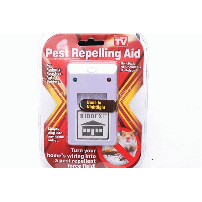 Jual DFANCCIE RED Riddex Pest Repelling Aid (Pengusir Nyamuk Kecoa