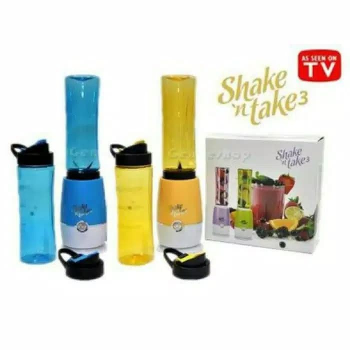 Jual SM Blender Shake & Take blender (Bonus 2 Tabung) Shopee Indonesia