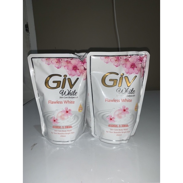 Jual Giv Sabun Cair White Sakura Pearl Ml Shopee Indonesia