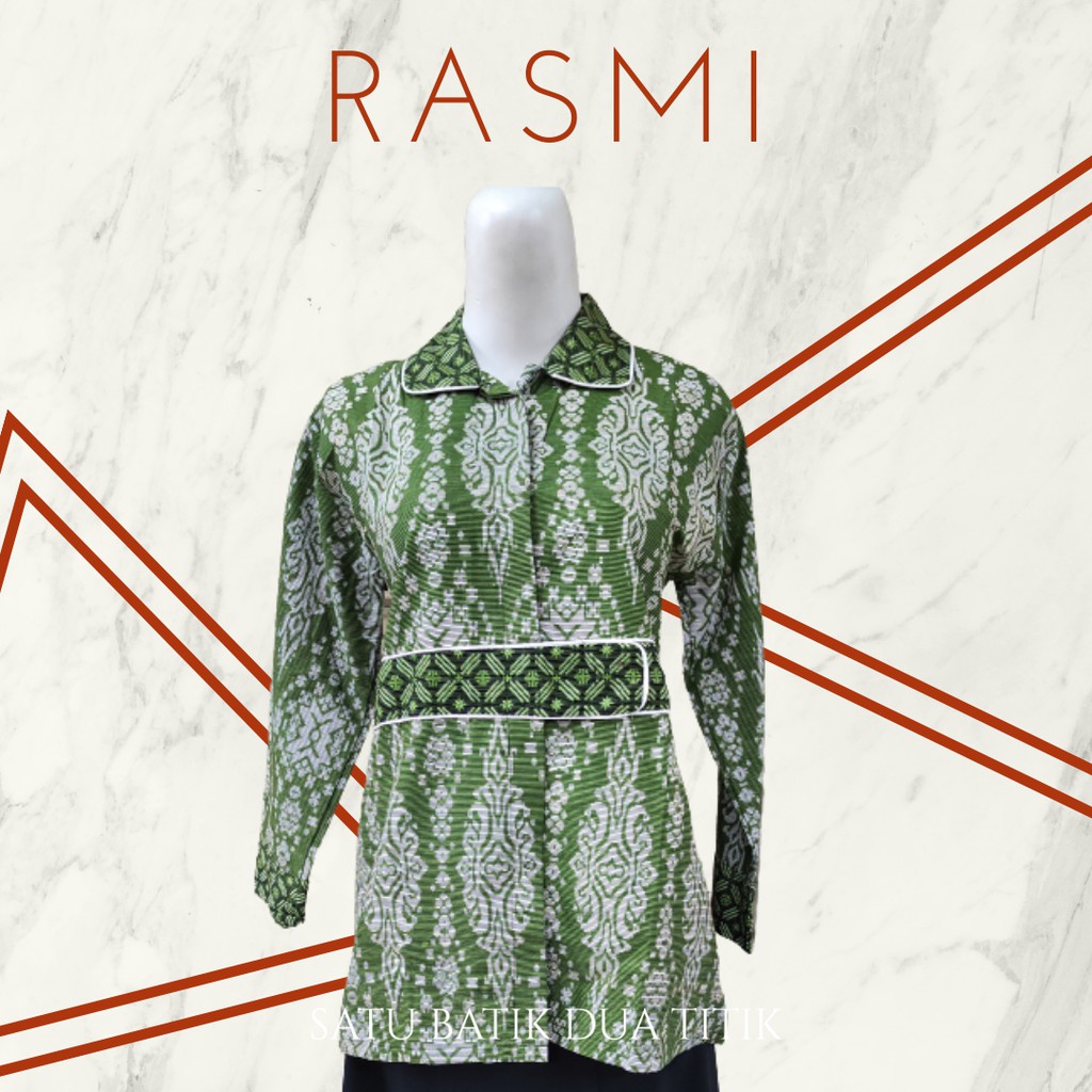 Jual ATASAN BATIK - Rasmi | Shopee Indonesia