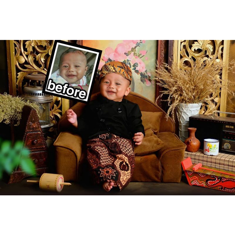 Jual Edit Foto Bayi + Cetak 14Rs / Edit Foto Bayi Newborn / Edit foto ...