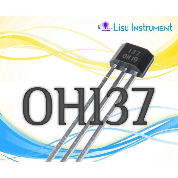 Jual OH137 137 Unipolar Hall Effect SwitchIC Hall Effect Sensor TO92
