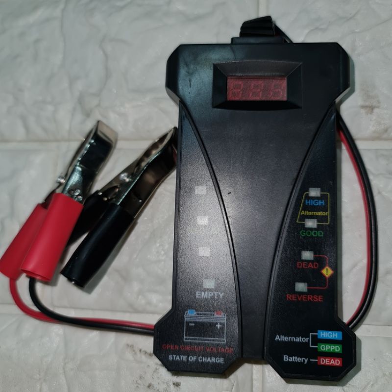 Jual Motopower tester battery digital volt meter analyzer 12vCNBJ805