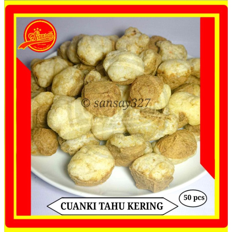 Jual Cuanki Tahu Kering Batagor Tahu Isi 50 Pcs Shopee Indonesia