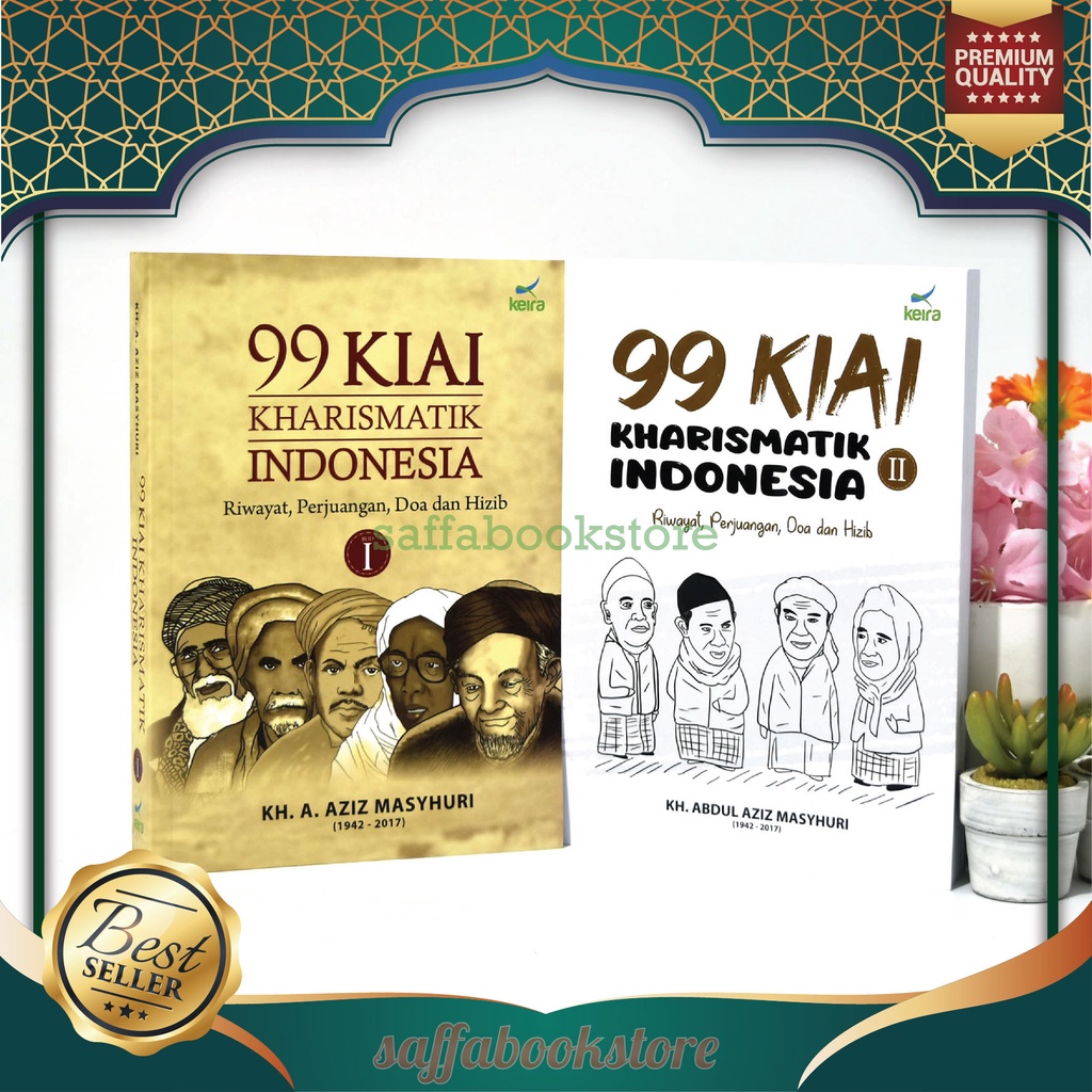 Jual Buku Islam Biografi 99 Kiai Kharismatik Indonesia Jilid 1 & 2 ...