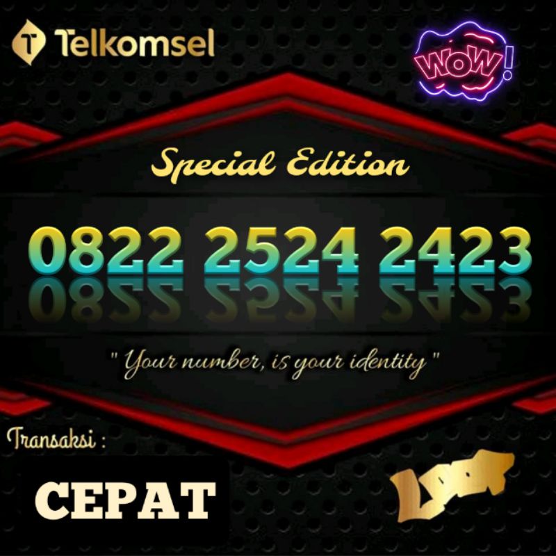 Jual Telkomsel cantik berkualitas nomor cantik angka berurutan special ...