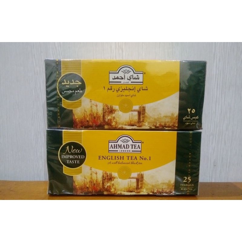 Jual Teh Ahmad 25 Bags Teh Celup Ahmad 25 Kantong Ahmad Tea English ...