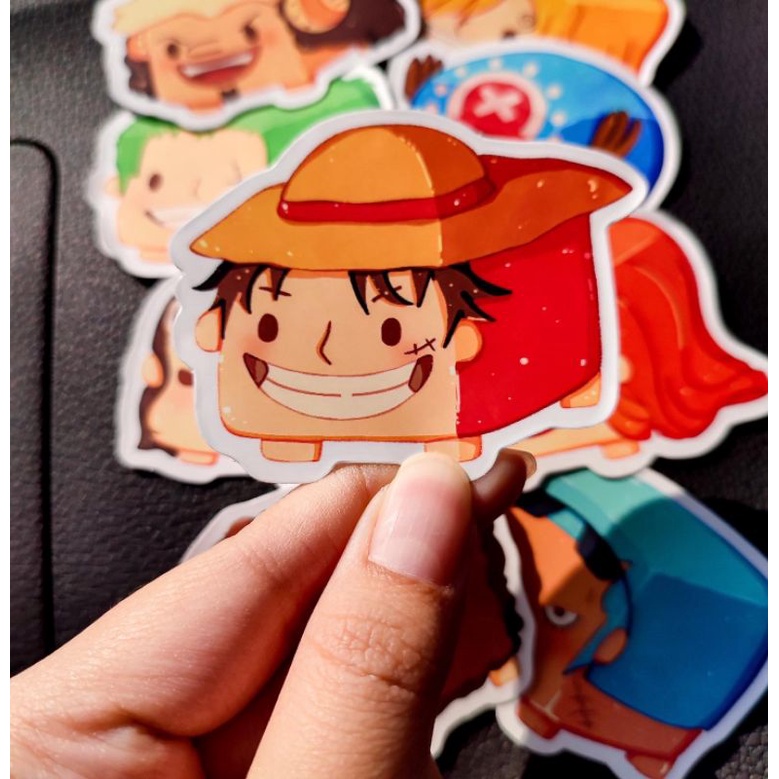 Jual Sticker One Piece | One Piece | Cute Sticker | Straw Hat Crew ...