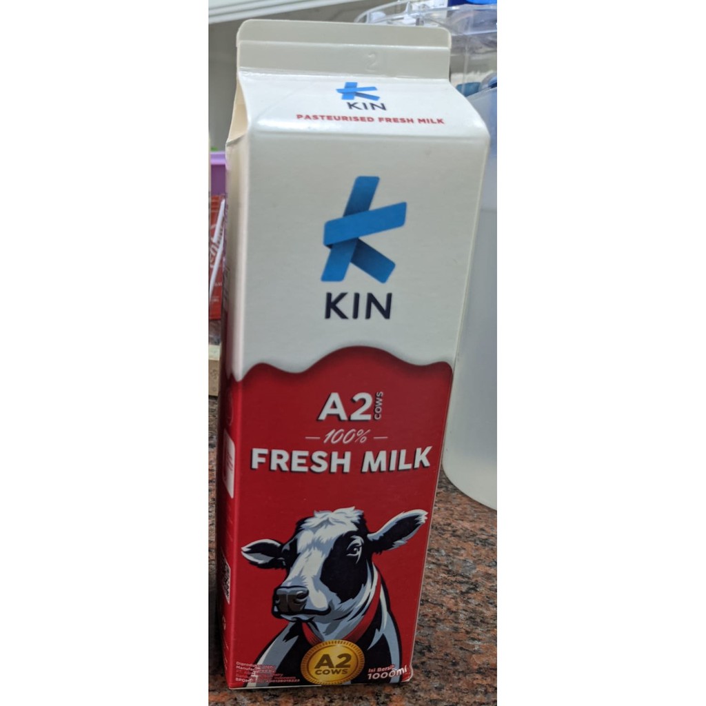 Jual KIN Fresh Milk Full Cream 1000 ml | Shopee Indonesia