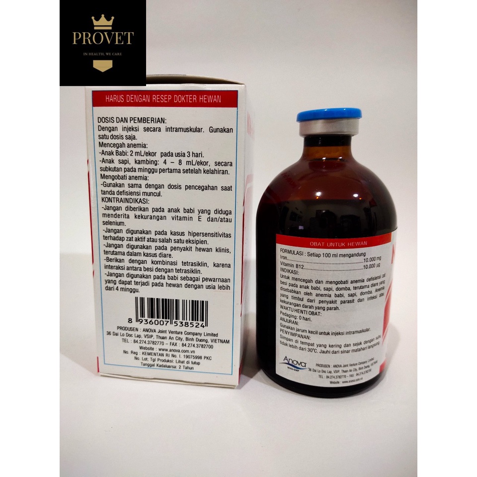 Jual NOVA FE +B12 100 ml Obat Anti Anemia | Shopee Indonesia