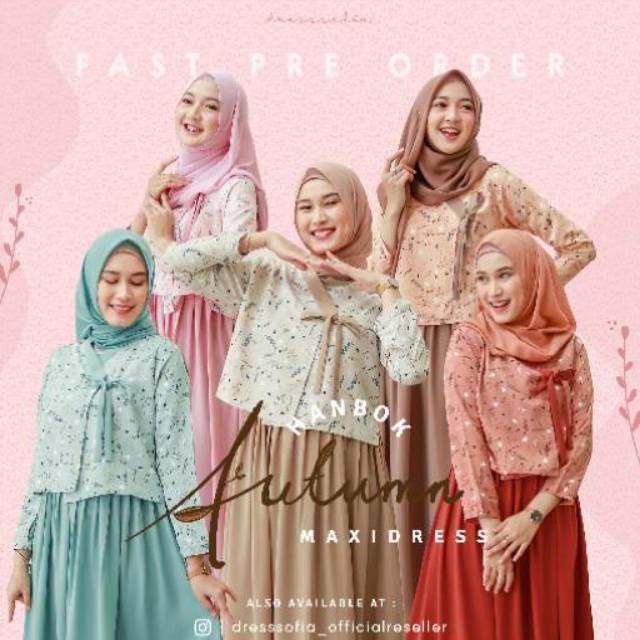 Jual PO HANBOK AUTUMN MAXIDRESS DRESSSOFIA Shopee Indonesia