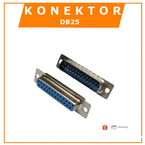 Jual Konektor Connector DB25 Cable Male Female Connector DB 25 | Shopee ...