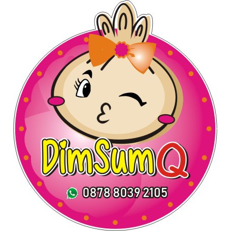 Jual Stiker Dimsum Bulat CUstum Sehari Jadi | Shopee Indonesia