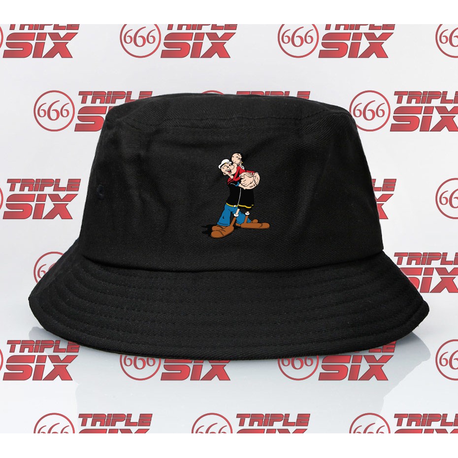 Jual topi bucket Popeye and olive | Shopee Indonesia