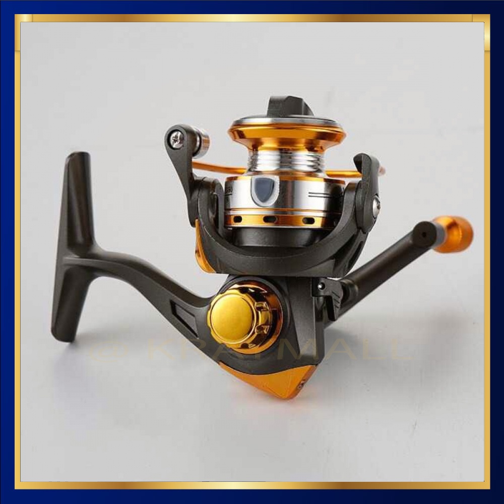 Jual Reel Pancing Spinning Fishing Reel 5.2:1 - Mini 500 | Shopee Indonesia
