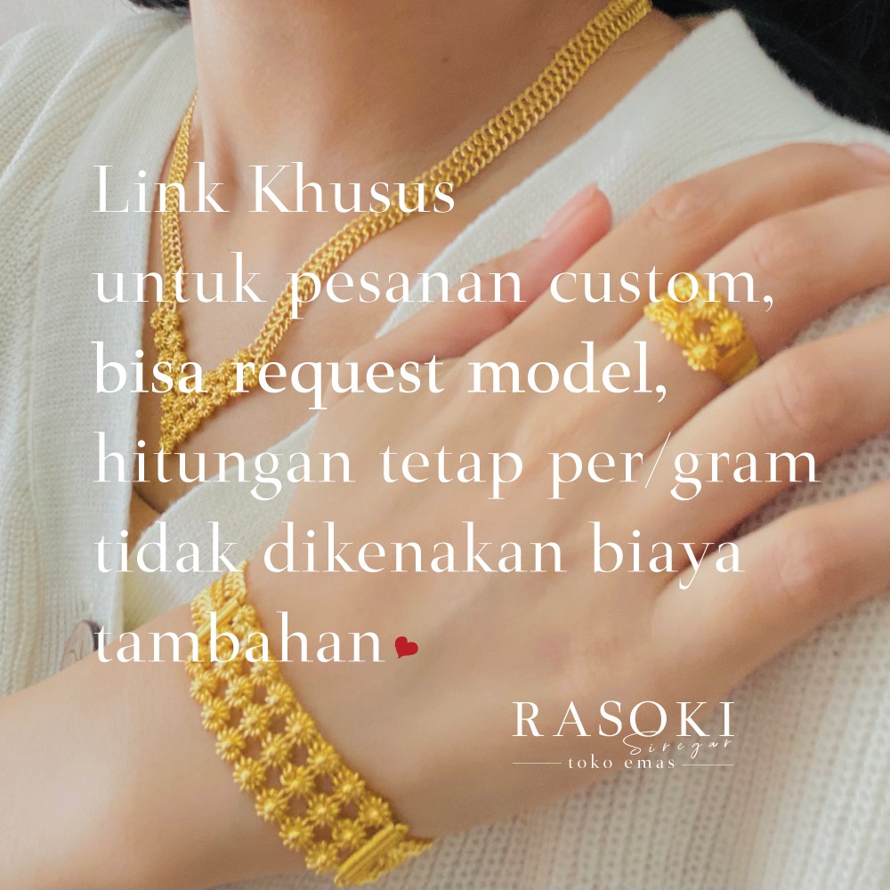 Jual custom made| toko mas rasoki | Shopee Indonesia