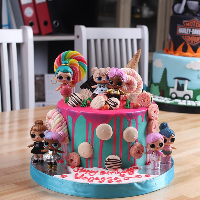 Jual Kue Ulang Tahun / Birthday Cake / LOL Surprise / MOHON BACA