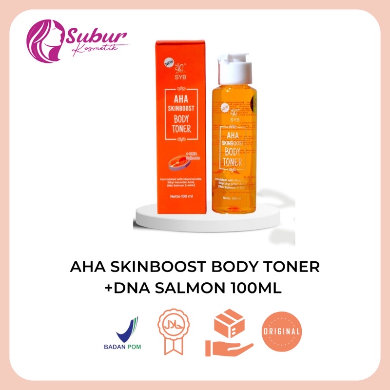 Jual Syb Aha Skinbooster Body Toner 100ml | Shopee Indonesia