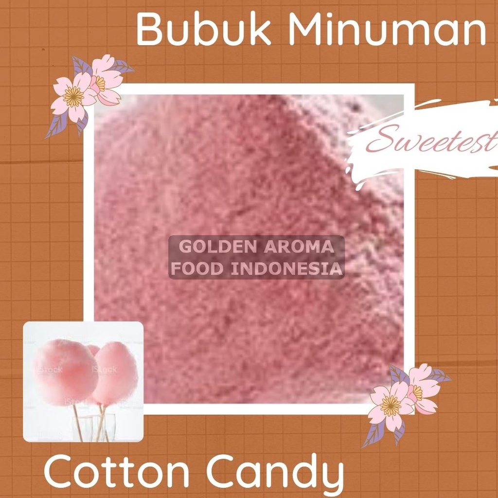 Jual Bubuk Serbuk Minuman Rasa Cotton Candy 1 Kg Premium Instan ...