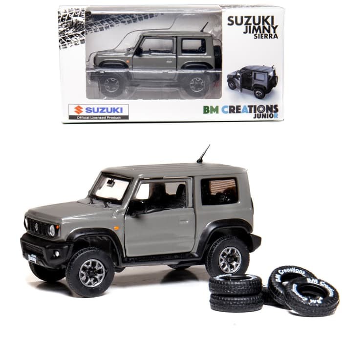 Jual BM Creations 1/64 Suzuki Jimny Sierra Medium Gray | Shopee Indonesia