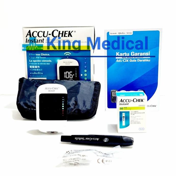 Jual Termurah Accu Chek Instant Meter 50 Test Strip Alat Cek