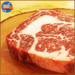 Jual New Australian Wagyu Beef Ribeye Steak MB 6-7 250gr ⭐⭐⭐⭐⭐ | Shopee ...